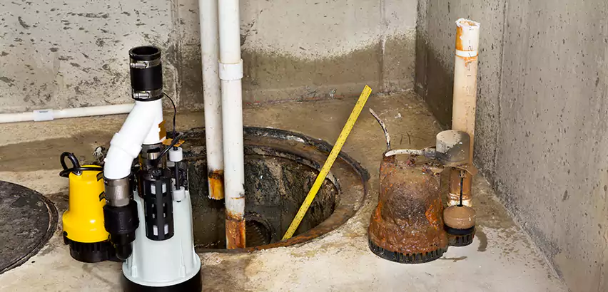 Installing Sump Pump in Finished Basement in Winchester, KY