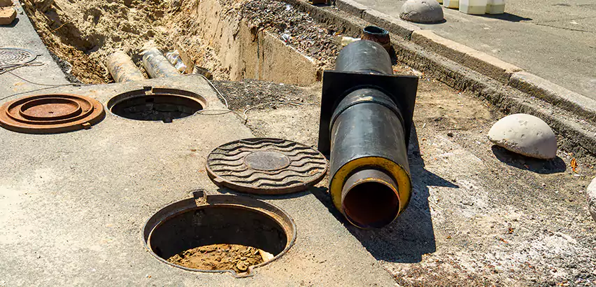 Lateral Sewer Line Replacement in Winchester