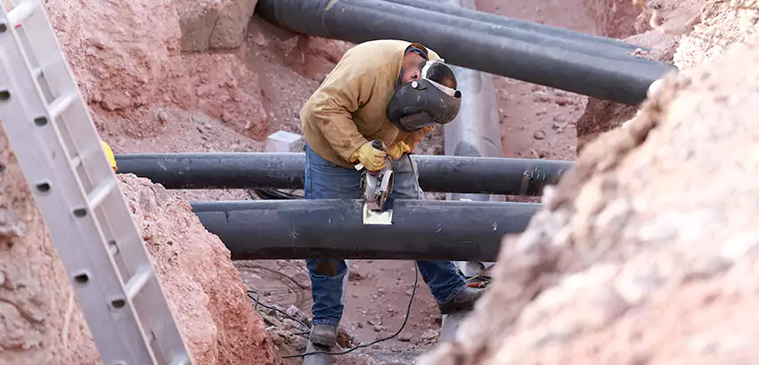 Cast Iron Sewer Pipe Replacement in Winchester